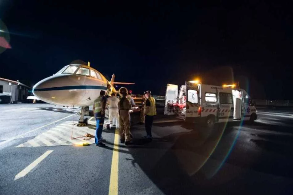 Evacuation médicale aux Marquises par la flottille 25F