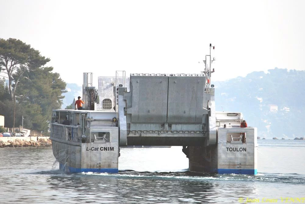 Le nouveau catamaran de débarquement de la CNIM