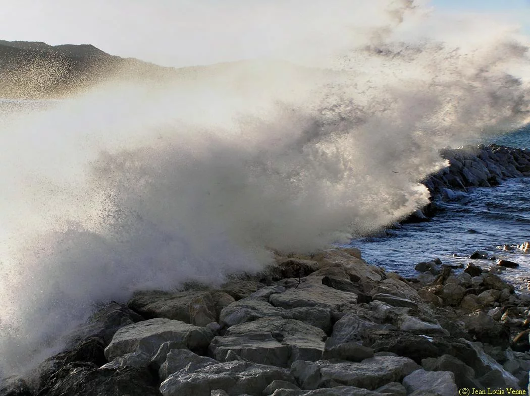 Tempête sur la côte varoise