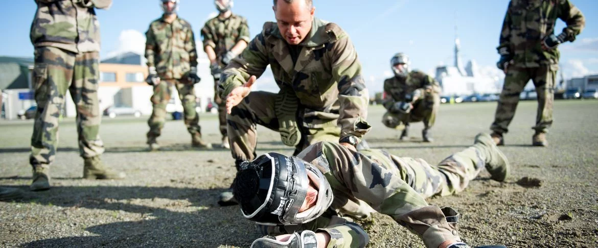 Entrainement au close-combat