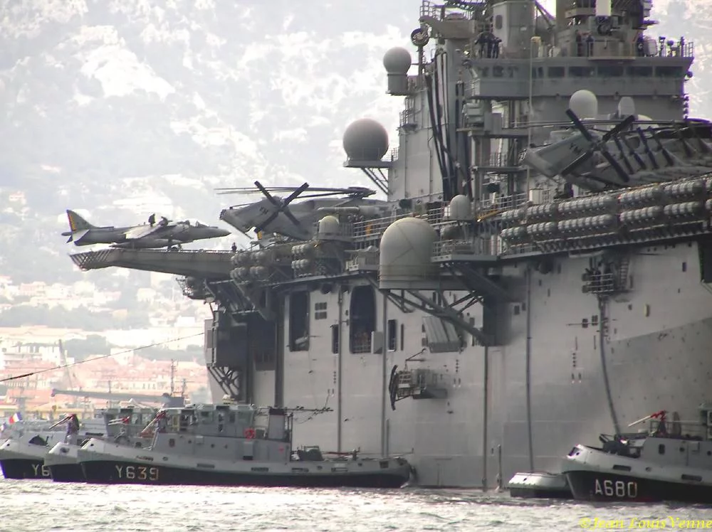 Arrivée de l'Iwo Jima