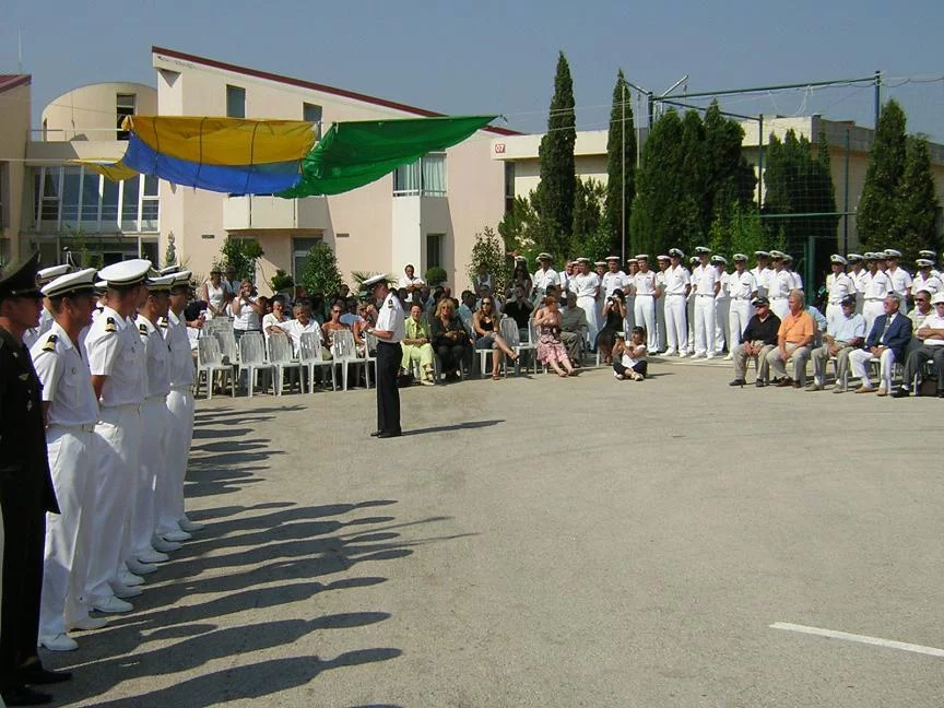 Animation musicale par le bagad du CIN St-Mandrier