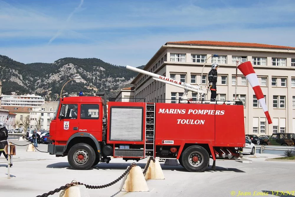 Les marins-pompiers assurent la sécurité