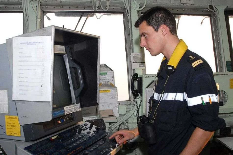 Consultation du radar de navigation