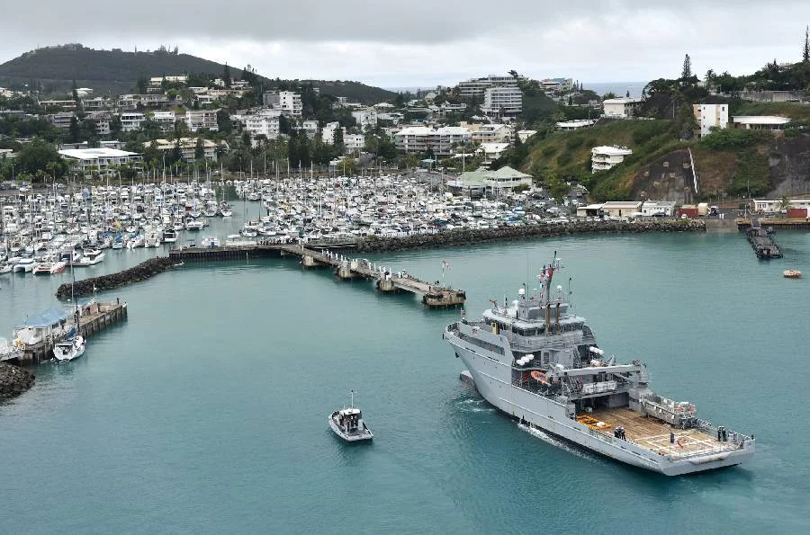 Le D’Entrecasteaux arrive à Nouméa