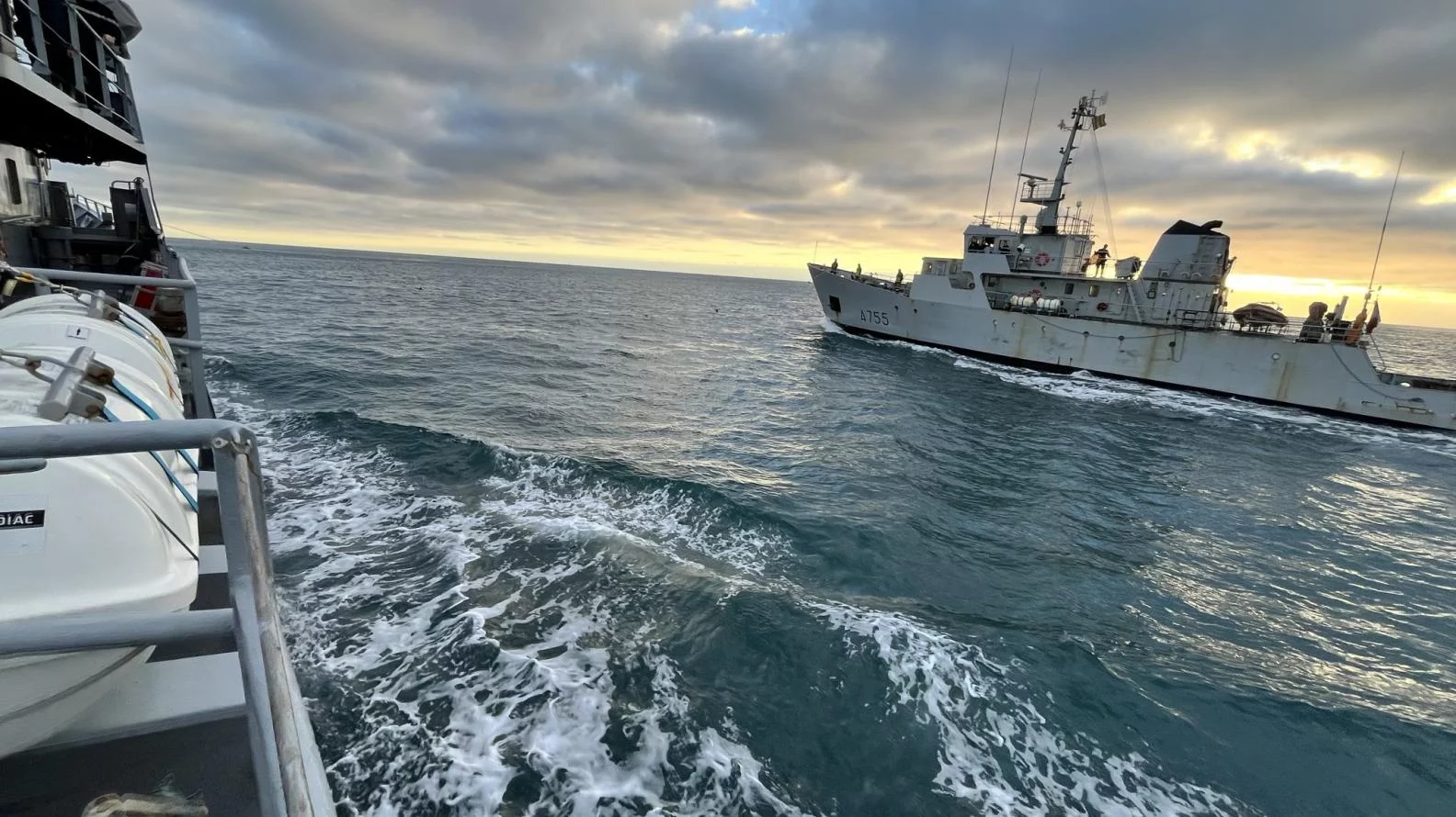 Présentation pour un ravitaillement à la mer