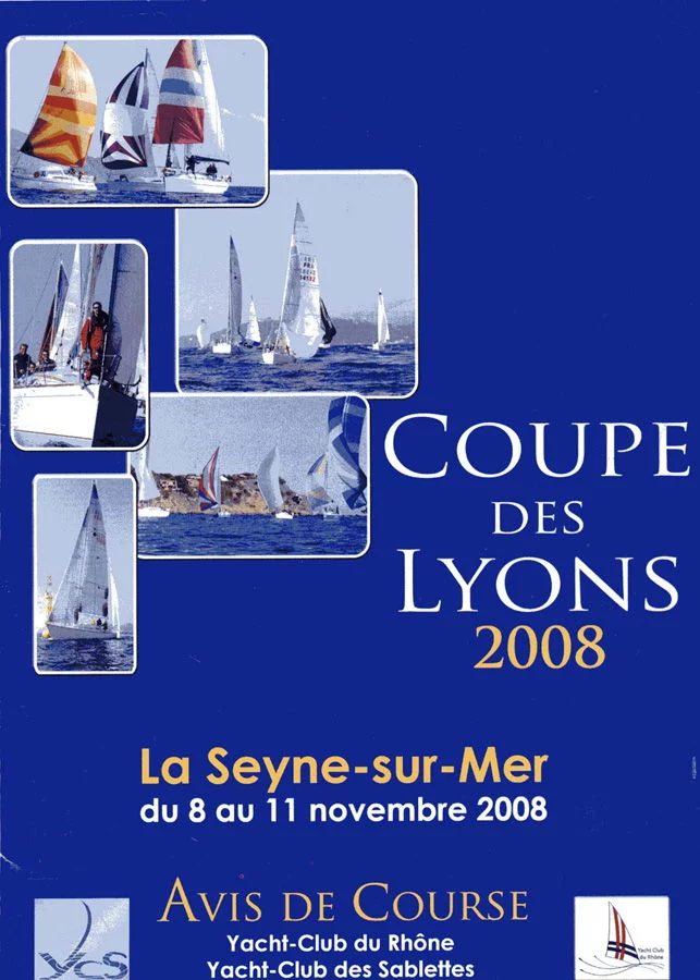 L'affiche de la Coupe des Lyons 2008