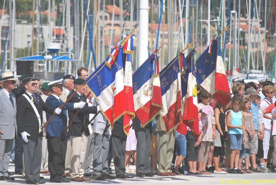 La délégation des anciens combattants