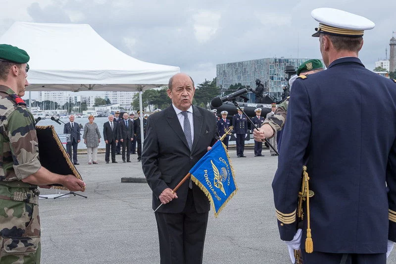 Inauguration d’un nouveau commando marine à Lanester