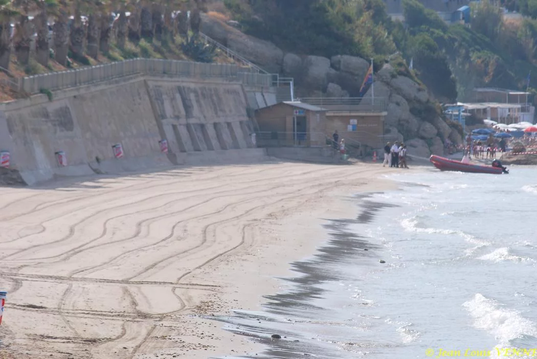La plage du Lido à Sanary