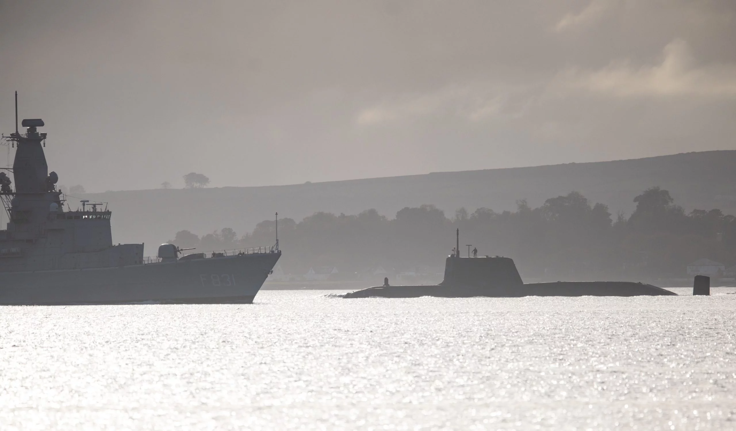 Un sous-marin nucléaire d'attaque britannique