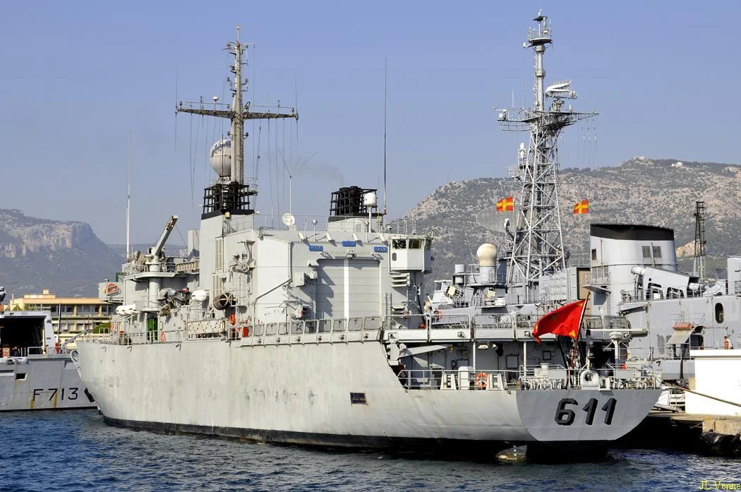 La frégate marocaine Mohamed V en escale à Toulon