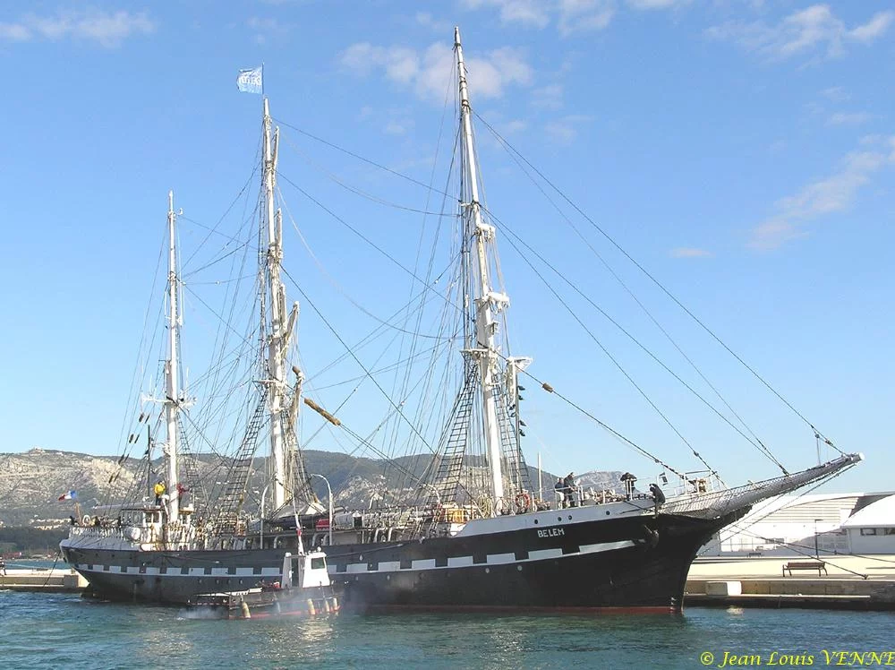 Hivernage à La Seyne sur Mer pour le Bélem et son équipage