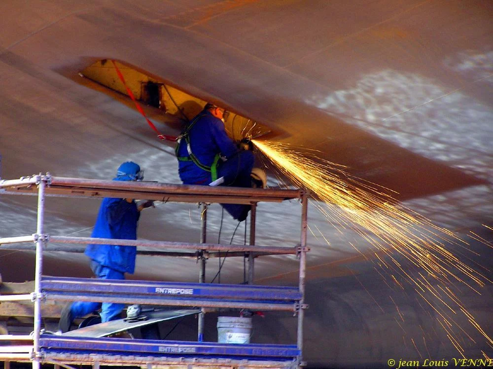 Soudeur dans les fonds