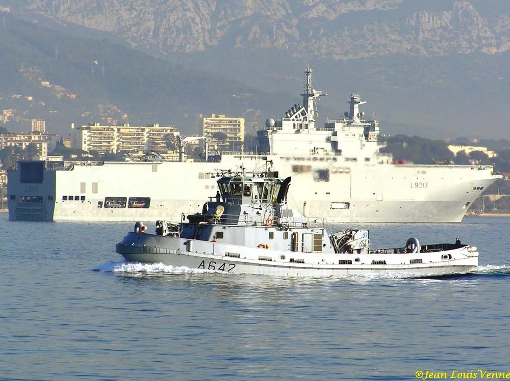 Remorqueurs en action