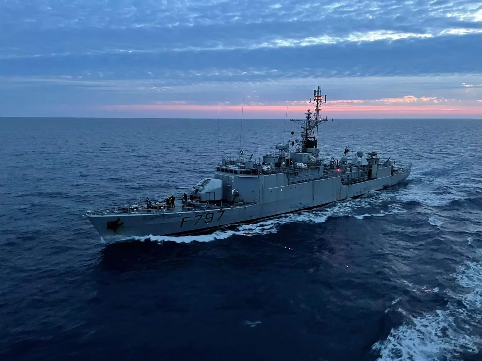 Le patrouilleur de haute-mer Commandant Bouan