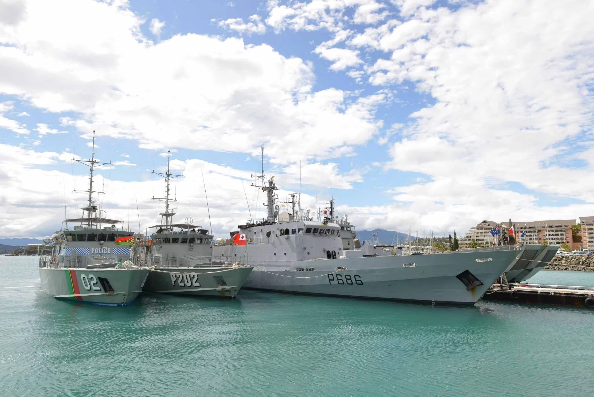 Début de l’exercice Croix du Sud