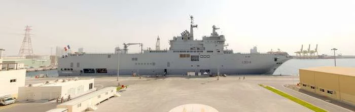 Le BPC Tonnerre à Abu Dhabi