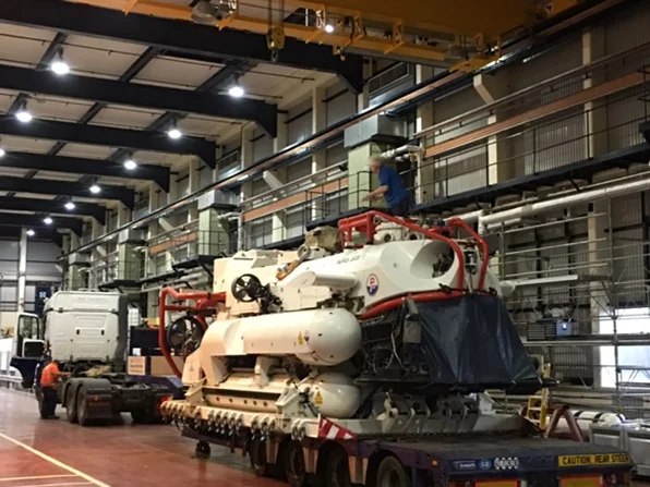 Le système de sauvetage de sous-marin NSRS