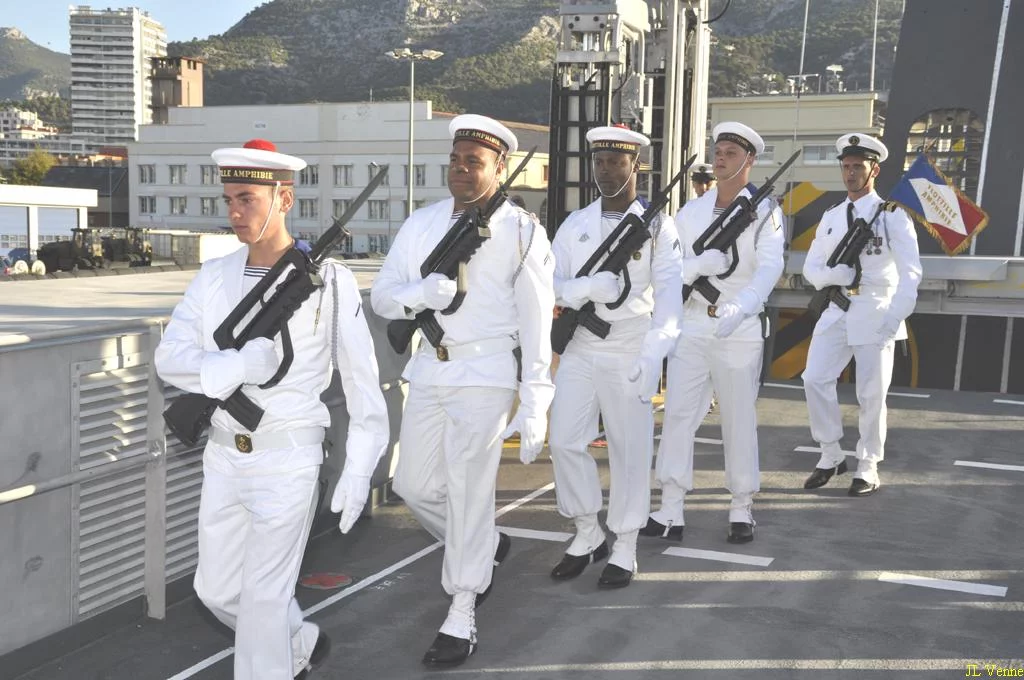 Prise de commandement de la flottille amphibie