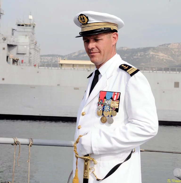 Prise de commandement de la frégate Jean Bart