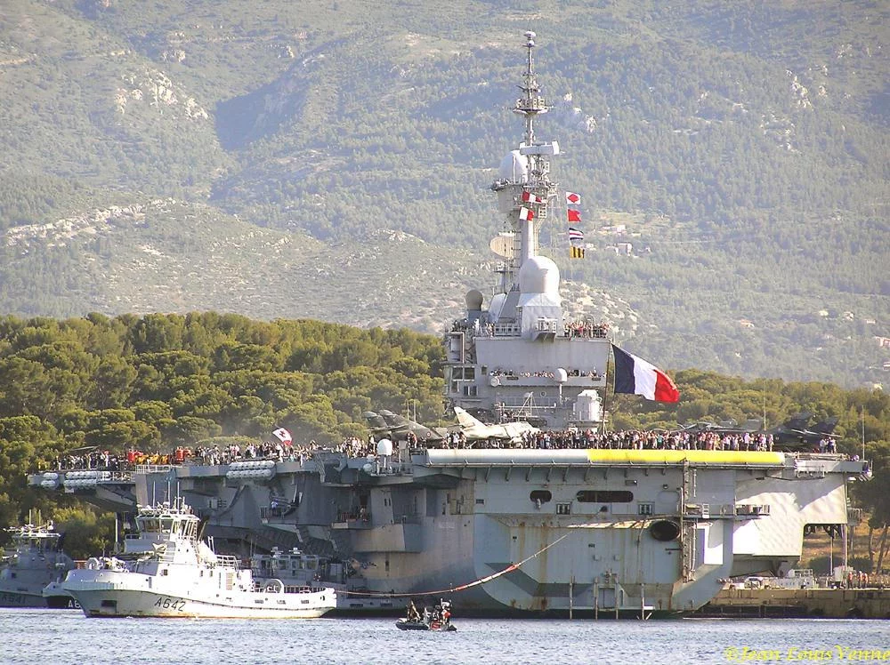 Sortie des familles du Charles de Gaulle