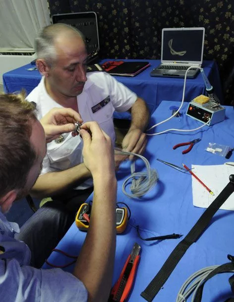 Installation de la cellule de commandement et de coordination