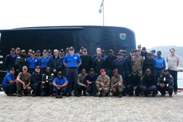 L'équipage du Charlotte Maxeke