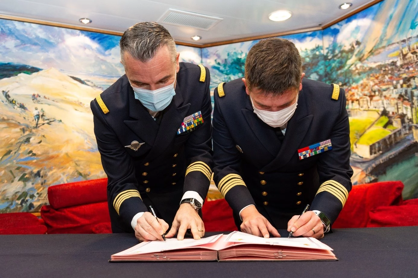 Signature de la charte de parrainage