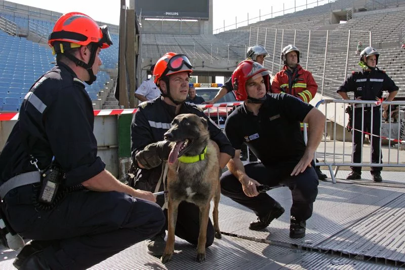 Intervention des marins-pompiers de Marseille
