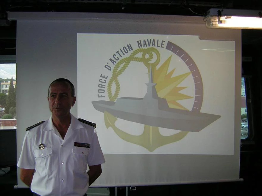 L’amiral Aubriot présente les évolutions de la Force d’Action Navale