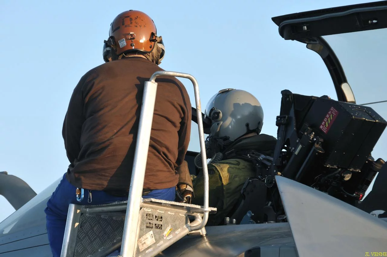 Au plus près des Rafale Marine