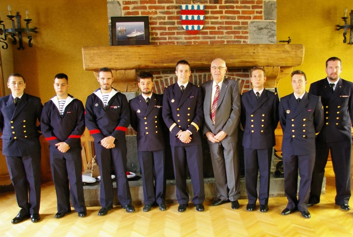 La délégation du « Flamant » dans sa ville marraine de Berlaimont