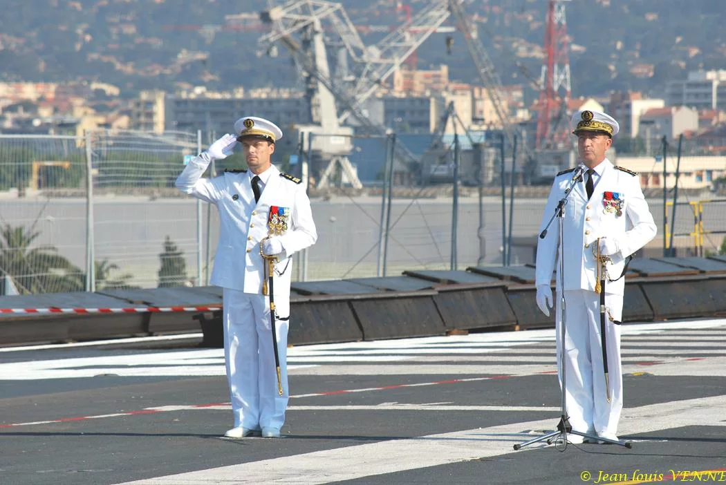 ALFAN et le CV Rolland, nouveau commandant du Charles de Gaulle
