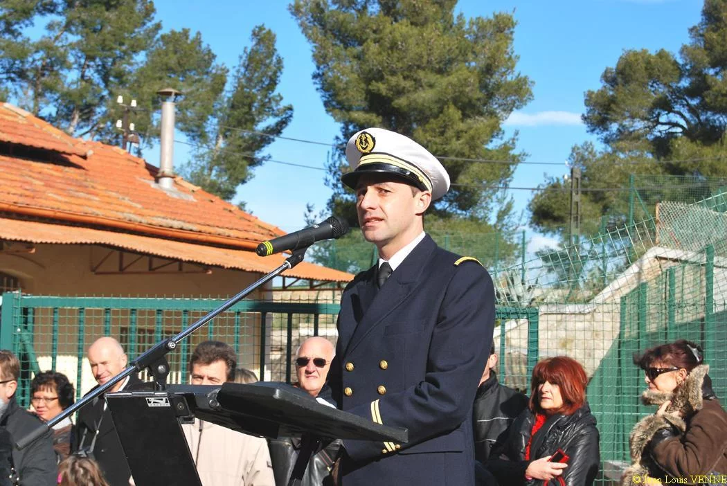 Discours de l'EV1 (R) Arnaud GUILLARD, chef du centre