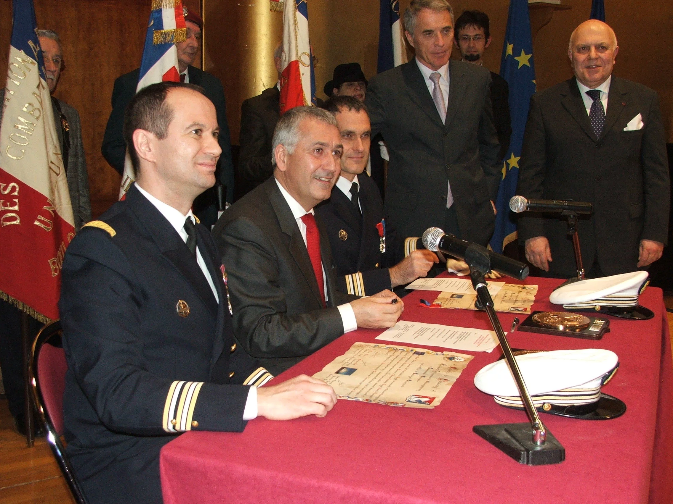 Signature de la charte