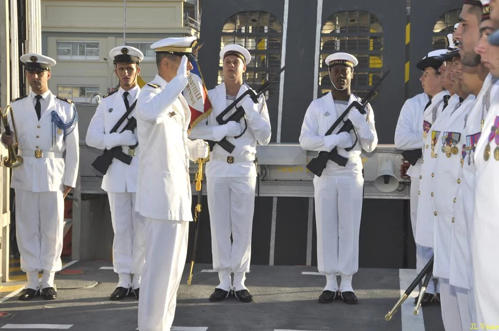 Prise de commandement de la flottille amphibie