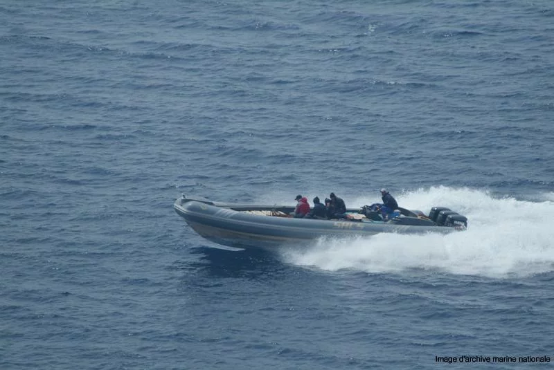 Un go-fast transportant des stupéfiants