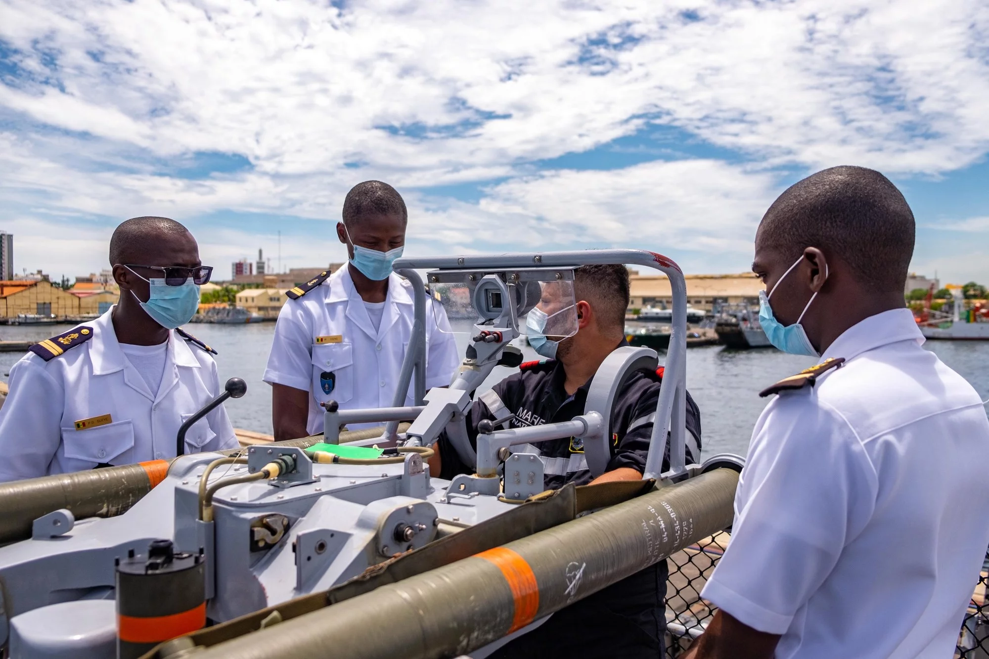 Période d’instruction opérationnelle (PIO) avec des officiers sénégalais pour la chaîne « artillerie »
