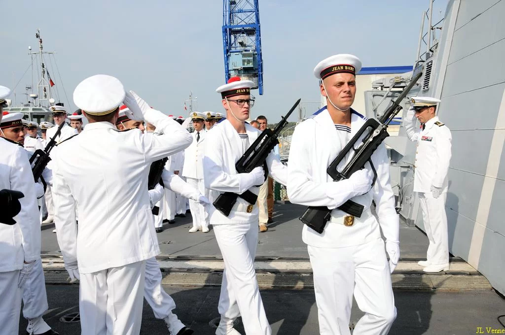 Prise de commandement de la frégate Jean Bart