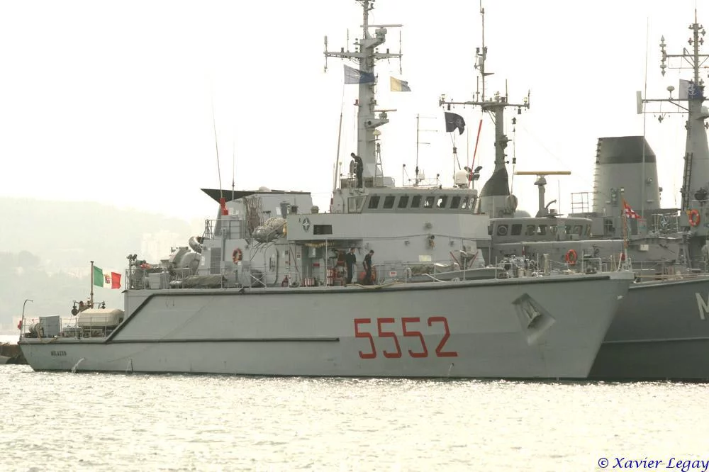 Le groupe de chasseurs de mines de l’OTAN à Toulon