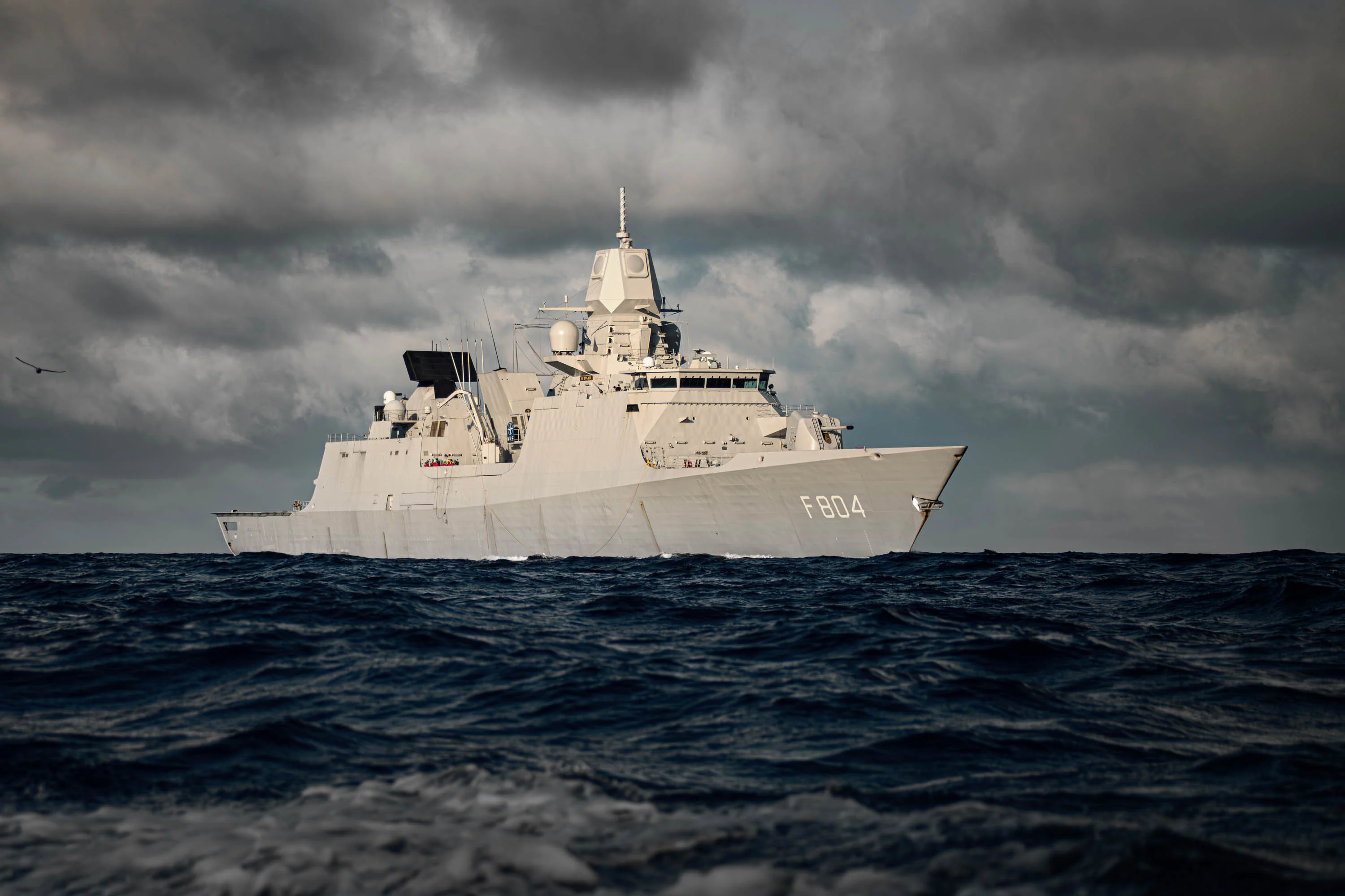 La frégate néerlandaise de Ruyter