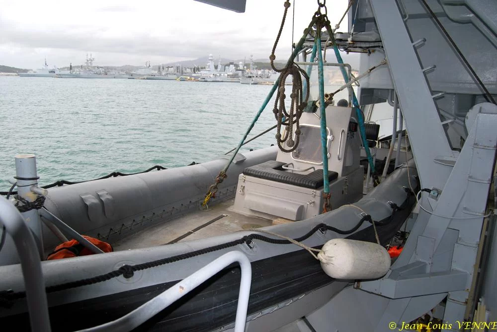 A bord du Guépratte