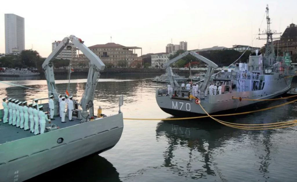 La marine indienne désarme 2 chasseurs de mines après 31 ans de service