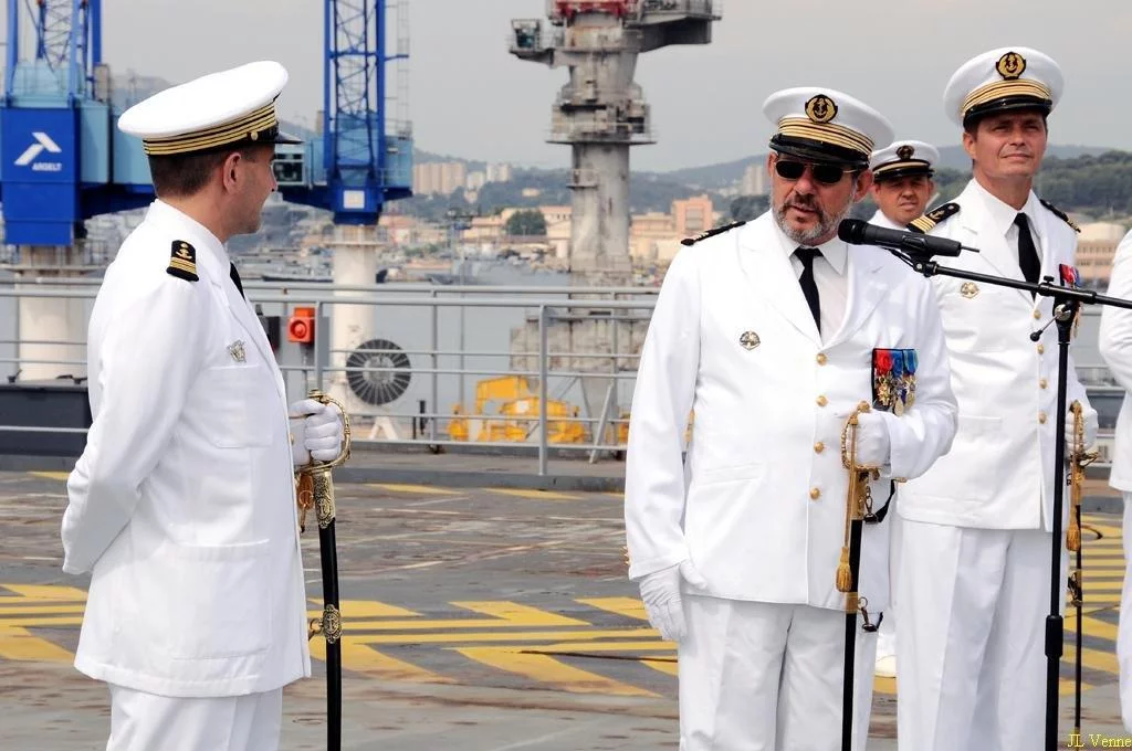 Prise de commandement du BPC Mistral