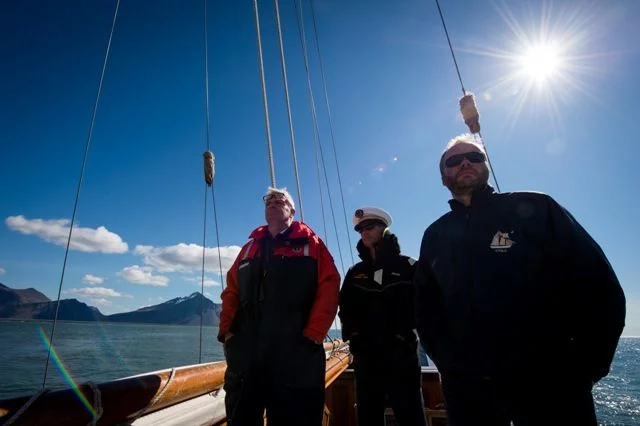 L'équipe de quart de la goélette Etoile