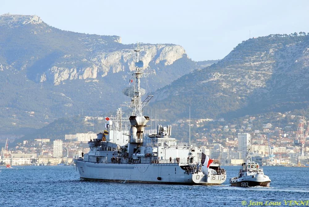 La frégate De Grasse fait escale à Toulon