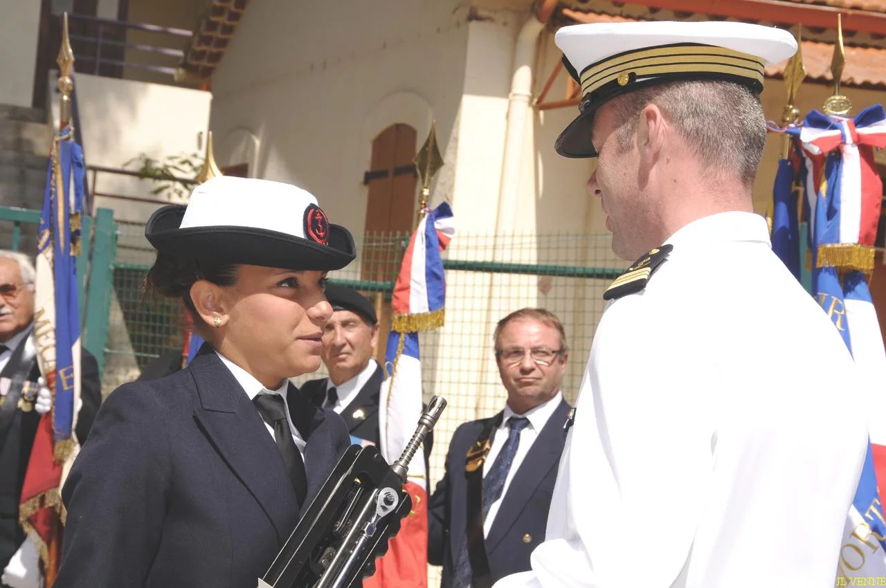 Remise des diplômes aux stagiaires de la Préparation Militaire Marine de LA SEYNE SUR MER