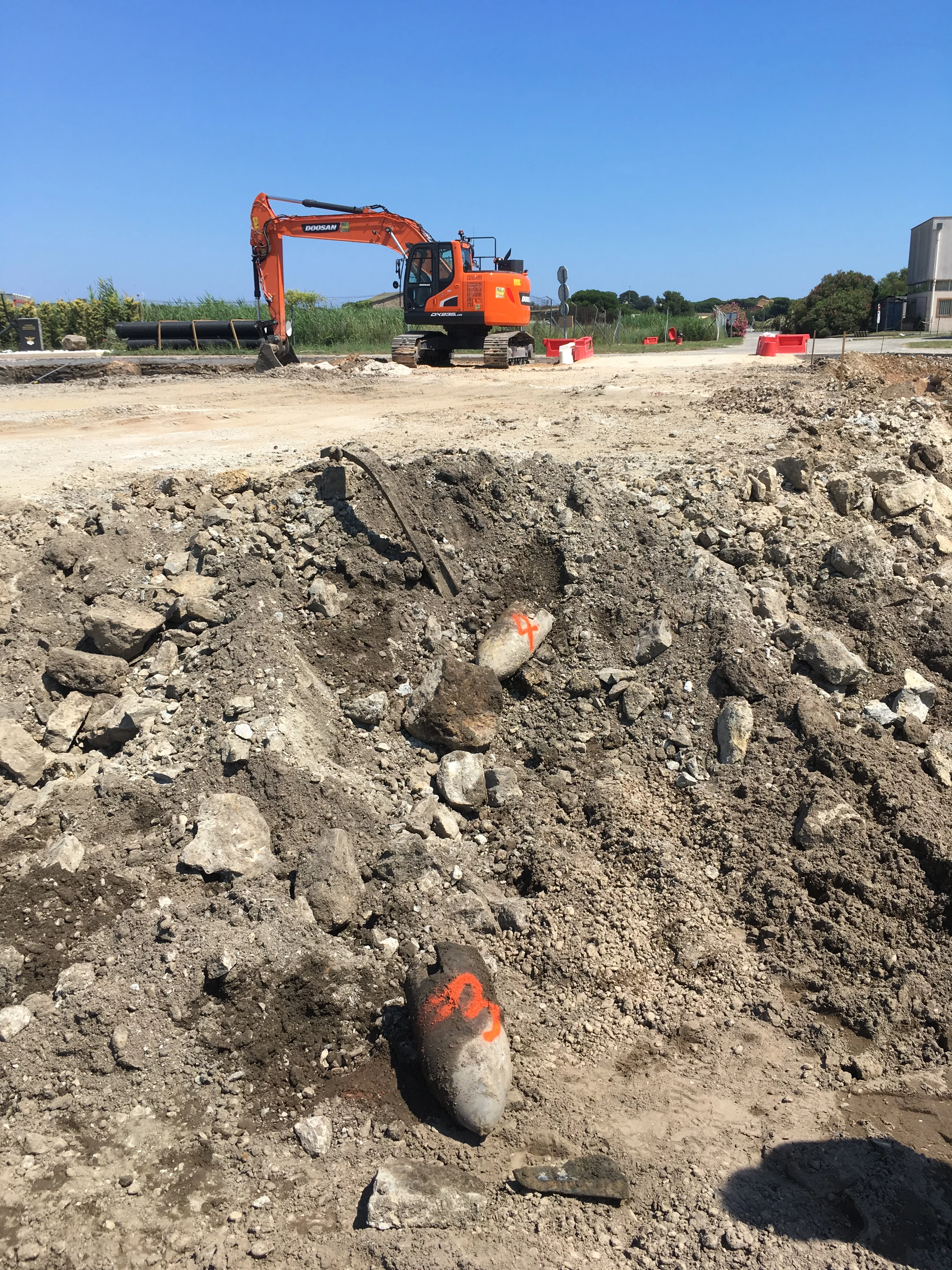 Munitions historiques découvertes dans la base d’aéronautique navale et l’aéroport civil d’Hyères