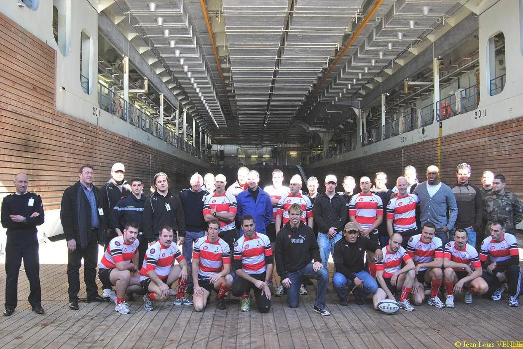 Echange de ballon dans le radier